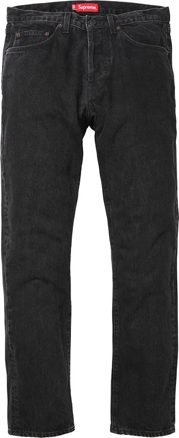 Stone Washed Black Slim Jean
